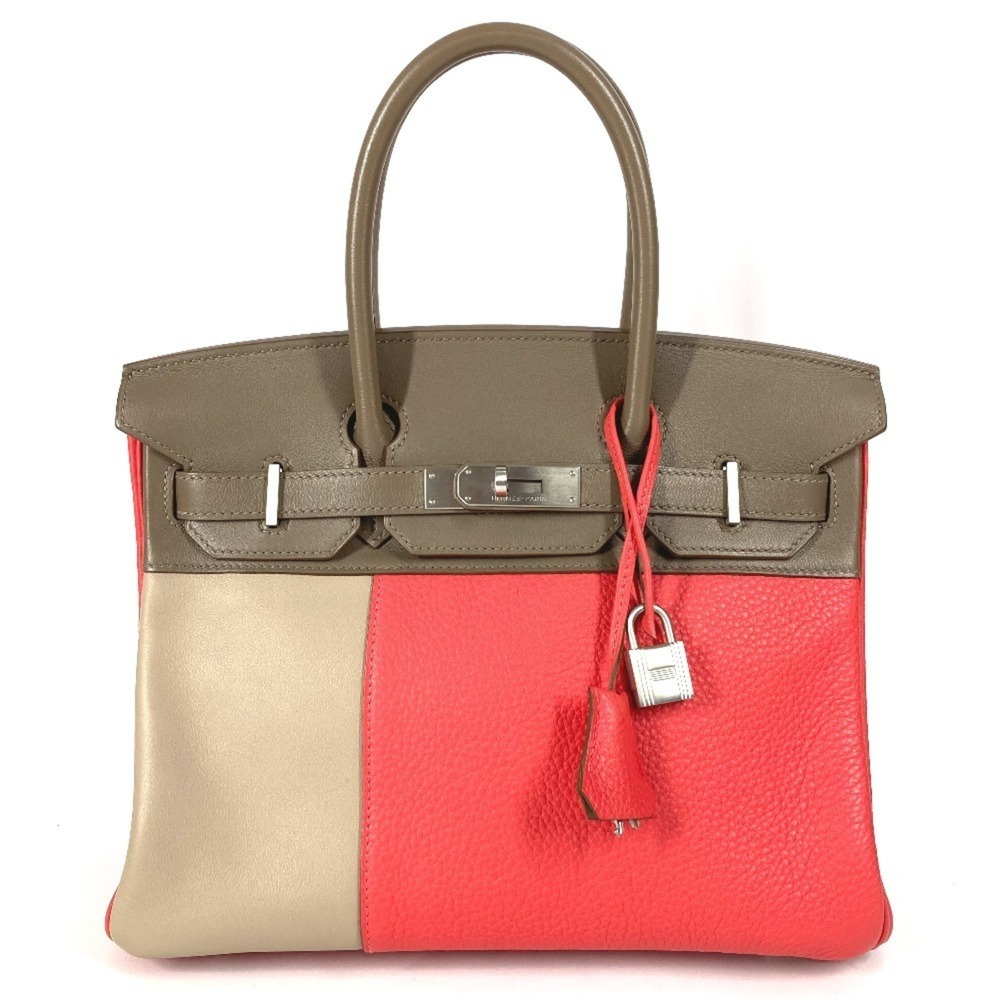 HERMES Birkin 30 Tote Bag Handbag in Taurillon Swift Leather for Men and Wome...